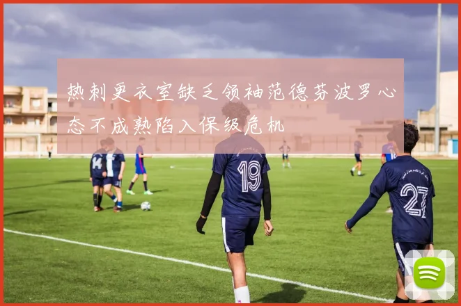 热刺更衣室缺乏领袖范德芬波罗心态不成熟陷入保级危机